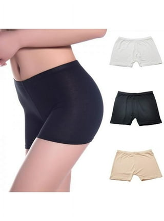 Women Seamless Safety Short Pants Under Skirt Shorts Modal Ice Silk Short  Tights 