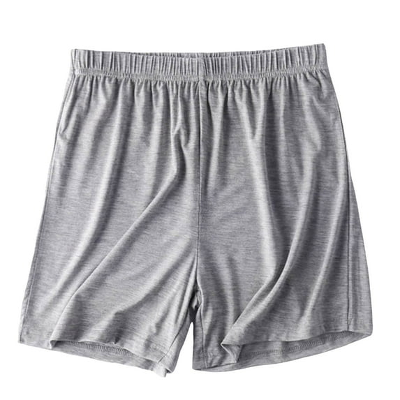 Women Shorts Summer Thin Casual Pajamas Loose Home Clothes Cotton Elastic Waist Solid Color Workout Comfy Soft Shorts