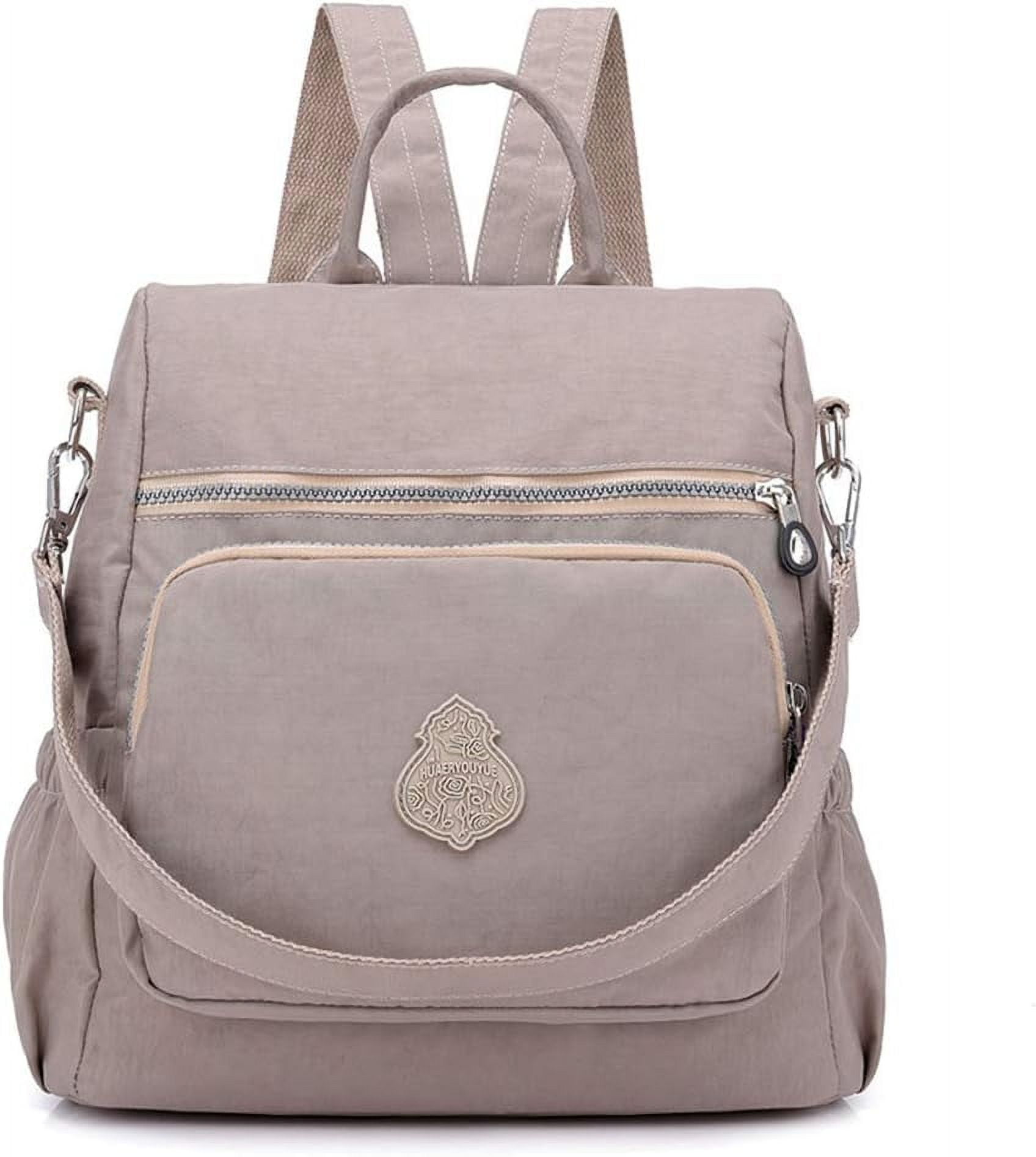4051 Shoulder Backpack Multi-Pocket Nylon Purse Large Capacity Waterproof Amazon.com: Multi Pocket Nylon Totes Handbag Large Shoulder  main image 2