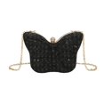 thumbnail image 1 of Women Shoulder Bag Chain Strap Messenger Bag Cute Butterfly Shape Crossbody Bag Change Purse Small Evening Bag for Daily, 1 of 20