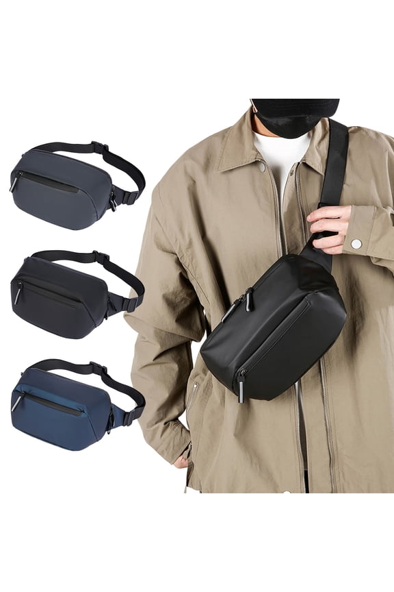 Women Shoulder Bag Crossbody Bag Men's Watertight Material Chest Bag Multifunctional Sports Outdoor Leisure Shoulder Backpack Messenger Bag