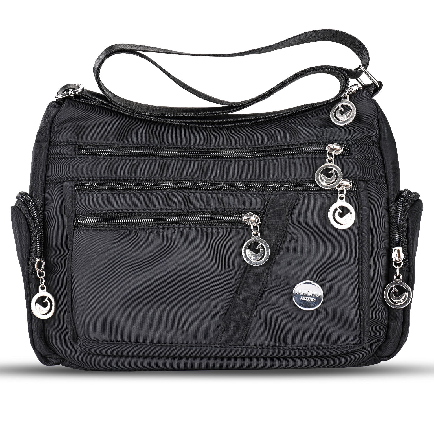 Women Shoulder Bag, Multiple Pockets Messenger Bag, Ladies Crossbody Purse Fashion Tote Handle Satchel