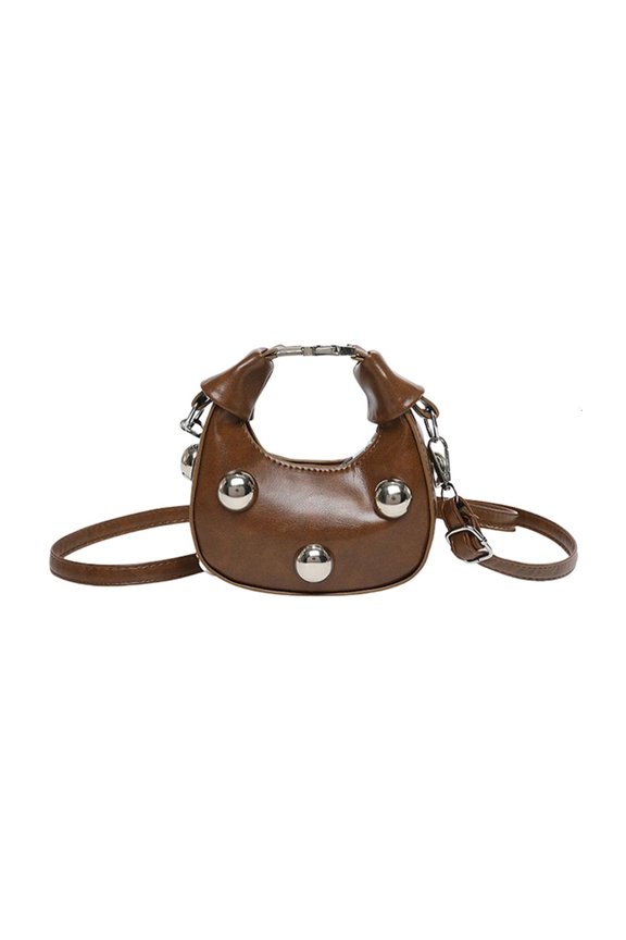 Women Shoulder Bag Small Handbag PU1eatherCrossbody Bag Fashion Daily Bag Retro Messenger Bag Shopping Dating Bag