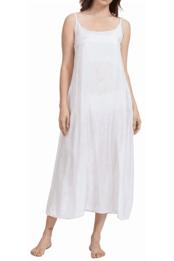 Women Silk Cotton Camis Long Slip Full Slip For Under Dress Camisoles Slip Dress Petticoat