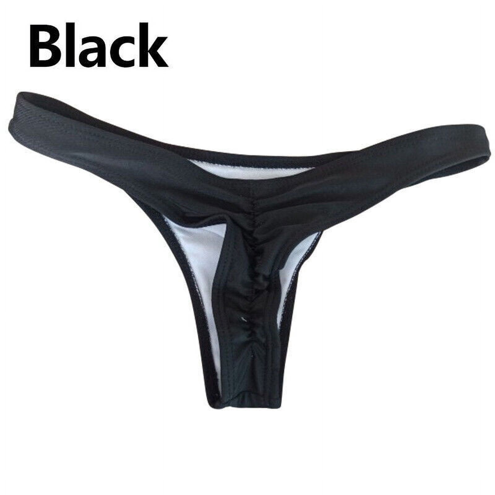 Women Silky Thong Seamless G-string Panties Strap Sexy Lingeries