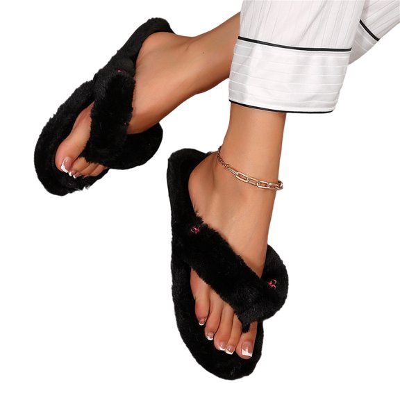Women Single Strap Platform Flip Flop Sandals, Soft Flexible Rubber Material, Thick Cushioned Footbed, Textured Anti Slip Outsole, Minimalist Silhouette for Beach Pool Summer Daily,Black 8