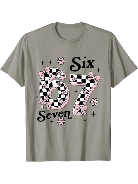 Women Six Seven Floral Coquette Bow T Shirt All Size S-5XL