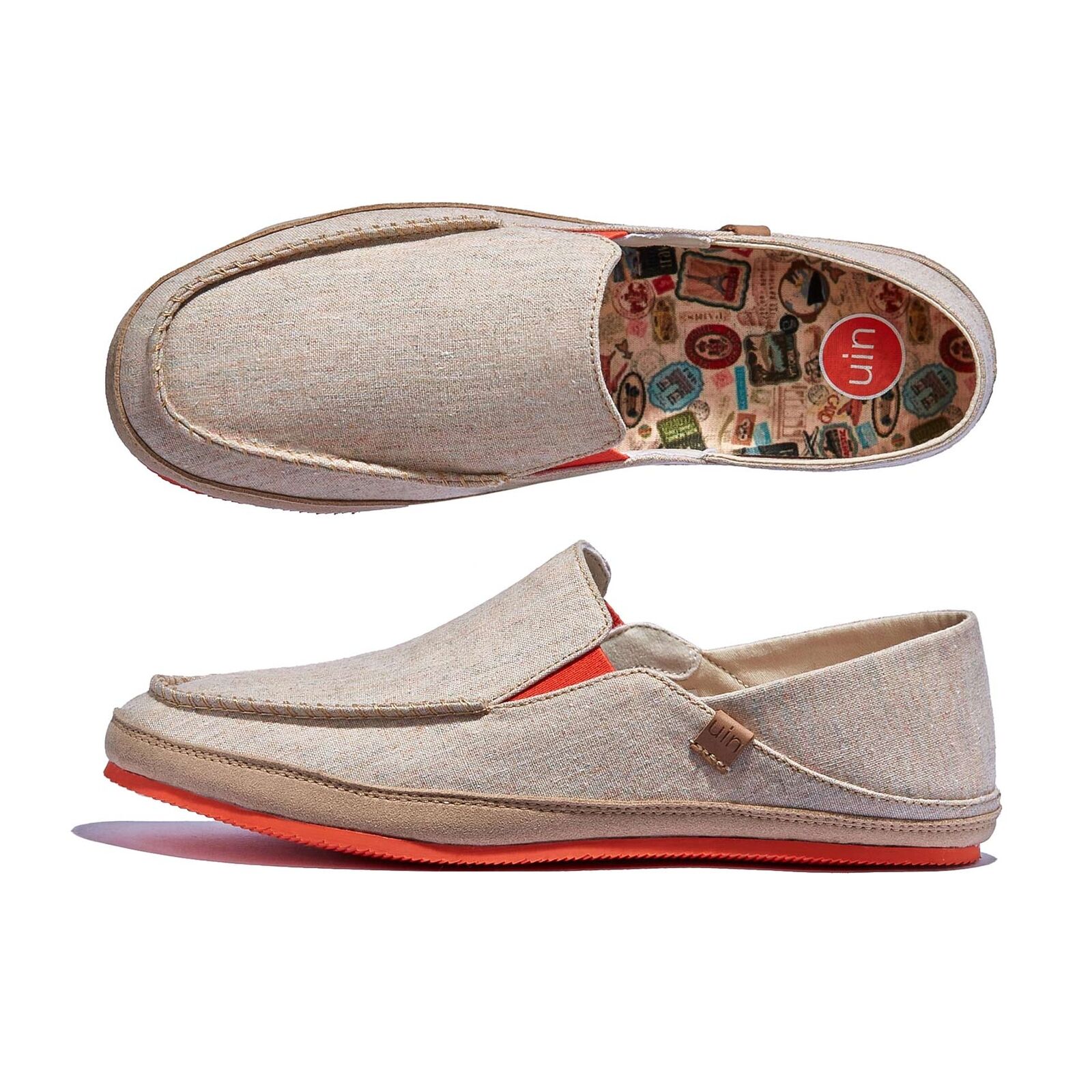 Women Size 510.5 UIN Slip On Shoes Canvas Comfort "Formentera 2