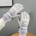 thumbnail image 1 of Women Ski Gloves, Windproof Thermal Touchscreen Gloves Waterproof Winter Warm Snow Glove for Skiing Cycling Outdoor Hand Warming Gloves, 1 of 6