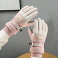 thumbnail image 1 of Women Ski Gloves, Windproof Thermal Touchscreen Gloves Waterproof Winter Warm Snow Glove for Skiing Cycling Outdoor Hand Warming Gloves, 1 of 6