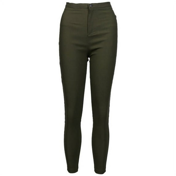 Women Skinny High Waist Jeans Stretch Denim Jeggings Pants Pencil Trousers