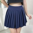 thumbnail image 1 of Women Skirt Fashionable New Pattern Minimalist Solid Color Elastic Waistband Comfortable And Versatile Slim Fit Pleated Skirt Fringe Skirt Pleated Skirts Skirts for Women Knee Length Light Skirt Women, 1 of 4