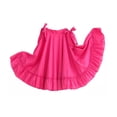 thumbnail image 1 of Women Skirt Practice Folklorico Mexican Flamenco Falda Doble Vuelo Mexico 32" Length White, 1 of 2
