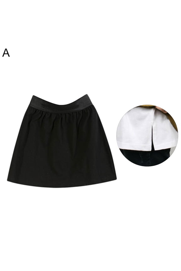 Women Skirt Shirt Extenders, Adjustable Layering Fake Top Lower Sweep for Sweater Sweatshirt Coat 1PC
