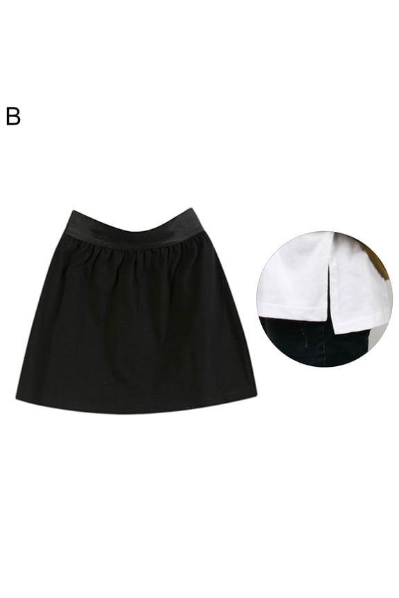 Women Skirt Shirt Extenders, Adjustable Layering Fake Top Lower Sweep for Sweater Sweatshirt Coat 1PC