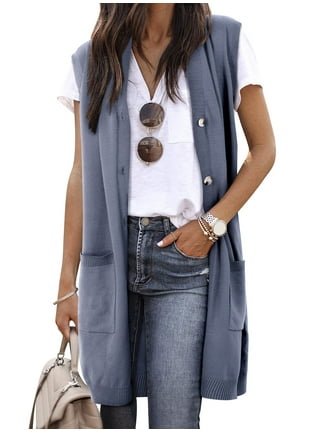 Sleeveless cardigan walmart best sale