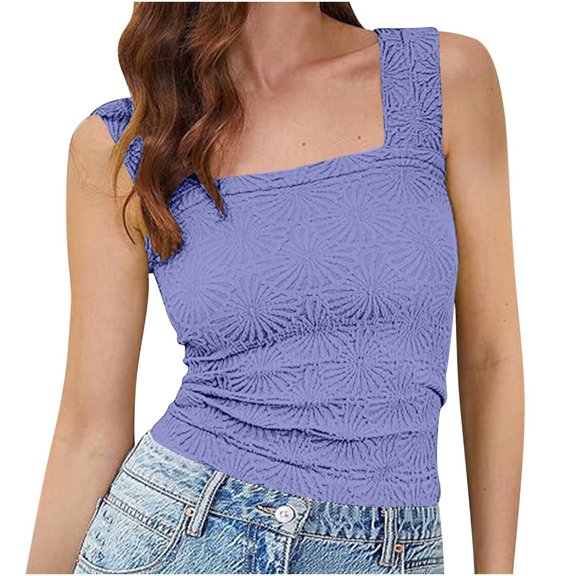 Women Sleeveless Crop Tops Plus Size, Plus Size Shirts for Leggings Sleeveless Tops For Women 2025 Women Casual Tops Long Sleeve Women Outfits Sets Tummy Control my orders