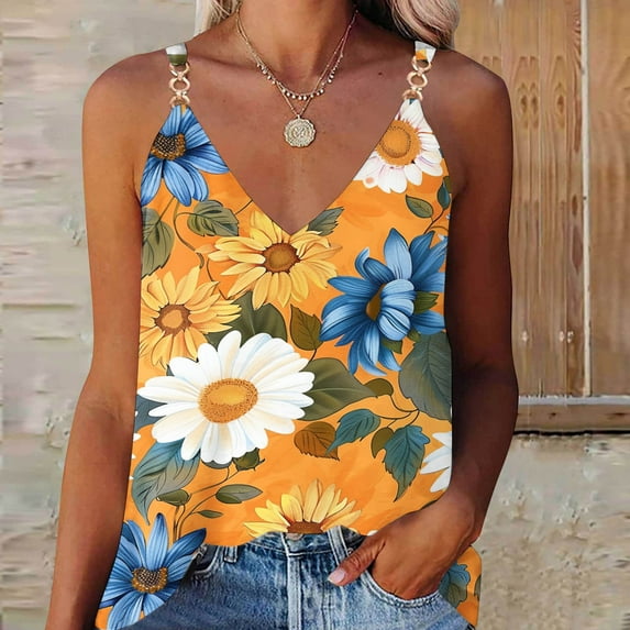 Women Sleeveless Crop Tops Plus Size, Shirts for Women Dressy Casual Fashion Summer Button Boho Top Women Tank Tops Loose Cotton Workout Tank Tops for Women Built In Bra my orders