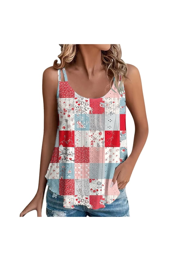 Women Sleeveless Crop Tops Plus Size, Summer Blouses for Women 2026 Trendy Evening Party Shirts White Women Casual Tops And Blouses Women Clothing Tops