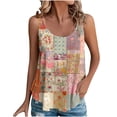 thumbnail image 1 of Women Sleeveless Crop Tops Plus Size, Women Blouses Elegant Casual Beige Sleeveless Tops For Women Dressy Womens Tops Dressy Casual Short Sleeve Cotton Tee Shirts Womens Graphic my orders, 1 of 6