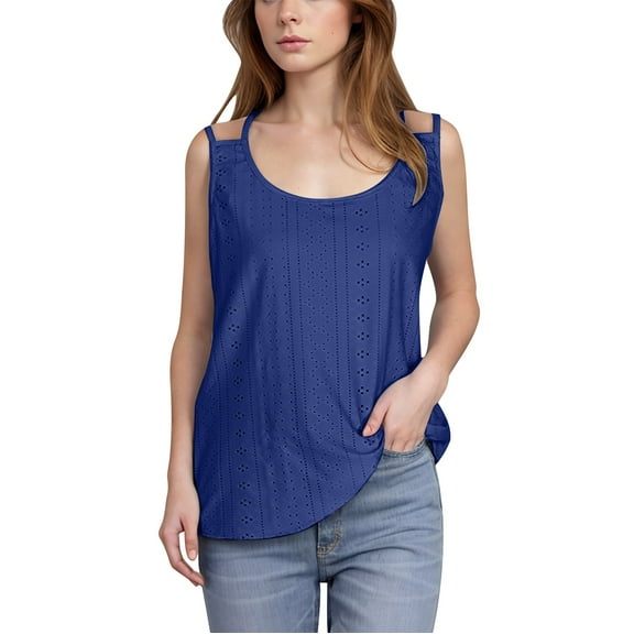 Women Sleeveless Crop Tops Plus Size, Womens Blouses for Work Professional Plus Size Womens Workout Tops Summer Tank Tops for Women 2026 Trendy Buy Again Tops For Women Casual