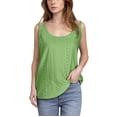 thumbnail image 1 of Women Sleeveless Crop Tops Plus Size, Womens T Shirts Casual Graphic Womens White Tank Top Ribbed Black Summer Tops for Women 2025 Summer Shirts for Teens Modest my orders, 1 of 6