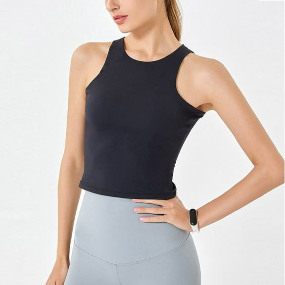 Women Sleeveless Crop Tops Plus Size, Womens T Shirts Graphic Tees Boho Tank Tops for Women 2026 Cotton Summer Tops for Women 2026 Tops For Women Trendy