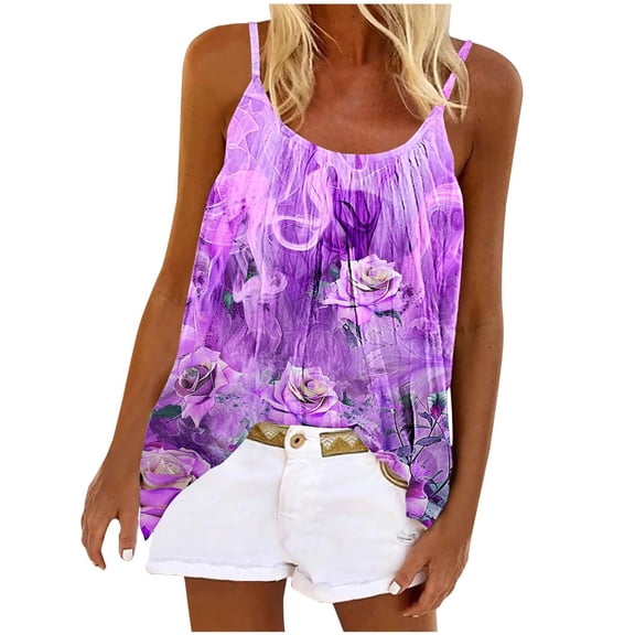 Women Sleeveless Crop Tops, Tshirts Shirts Funny Graphic T-Shirt Summer Shirts for Teens Modest Womens Summer Tops Dressy Casual Cropped Hide Belly Tunic 2026 Summer
