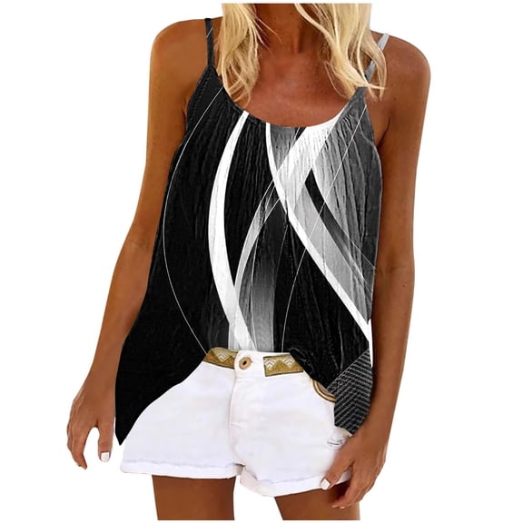Women Sleeveless Crop Tops, Womens T Shirts Casual Graphic Fitted Basic Tees 3/4 Womens Tops Dressy Casual V Neck Hawaiian Shirts Blue