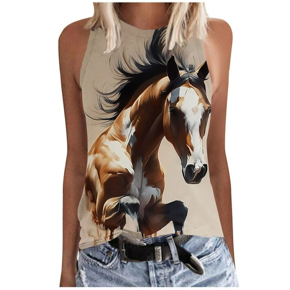 Women Sleeveless Crop Tops, Womens Workout Shirts Loose Graphic Tees Vintage Womens Tops Dressy Casual Short Sleeve Scoop Neck Previous