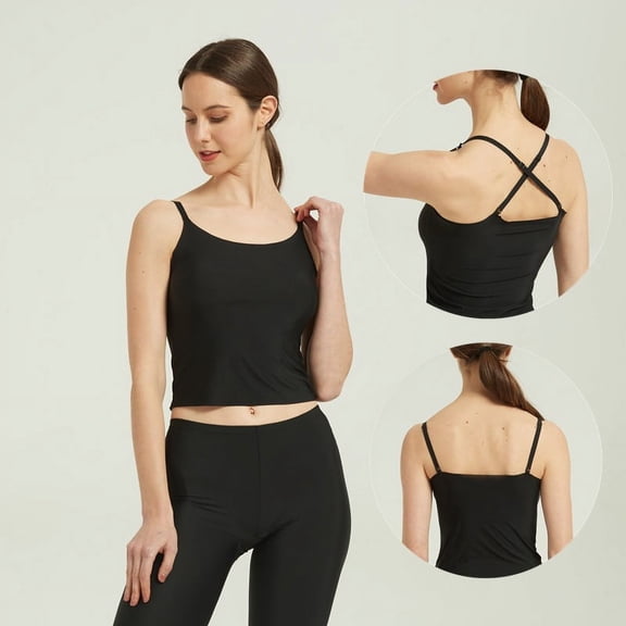 Women Sleeveless Ice Silk Tank Tops Seamless Vest NEW 2025 Summer Mini Nightgowns Sexy Short Solid Camisole