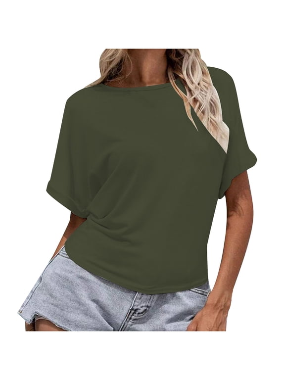 Women Sleeveless Tops for Work, Womens Blouses for Work Professional Pink Basic Fitted Short Sleeve Tees Shirt Summer Crop Tank Tops for Women Past