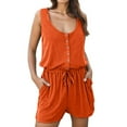 thumbnail image 1 of Women Sleeveless Wide Leg Jumpsuit Polyester Spandex for Beach and Pool, 1 of 7