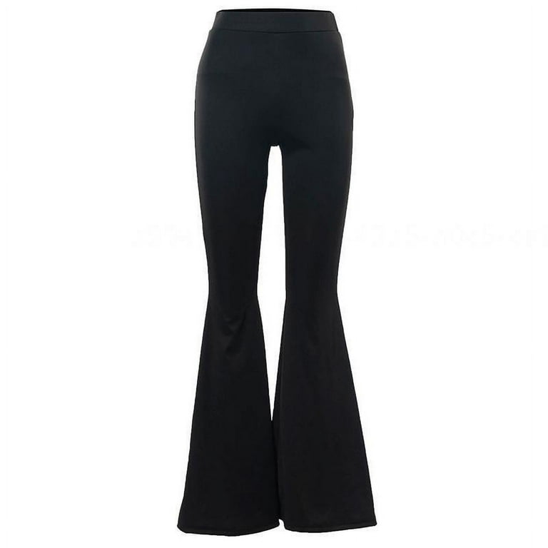 HBER Low Rise Flare Pants for Women Bell Bottom Black Bootcut Leggings Y2k  : : Clothing, Shoes & Accessories