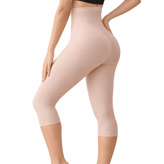 Women Slimming Anti Cellulite Compression Leggings Leg Shaper High Waist Capris