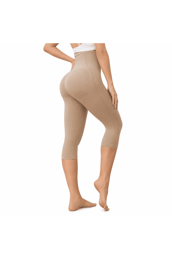 Women Slimming Anti Cellulite Compression Leggings Leg Shaper High Waist Capris