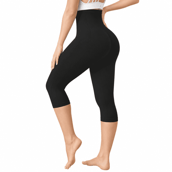 Women Slimming Anti Cellulite Compression Leggings Leg Shaper High Waist Capris