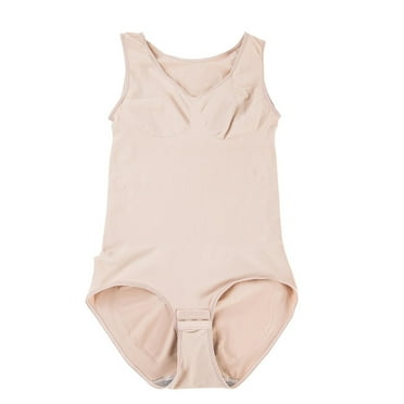 Women Slimming Bodysuits Shapewear Tops Tummy Control Body Shaper Spaghetti Strap Camisole Leotards Bodycon Jumpsuit