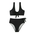 thumbnail image 1 of Women Slimming Ruffle One Piece Swimsuits Ruched Tummy Bathing Suits, 1 of 5
