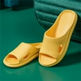 thumbnail image 1 of Women Slippers 7-8,AXXD Women's Shoes Summer Slippers Rhinestone & Flowers Decorate Pinch Toe Design Sandals for Reduce Yellow 8.5, 1 of 6