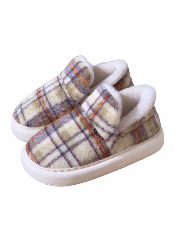 Women Slippers House Slippers for Woman Winter Slippers With Cozy High Top Design Soft Sole Comfortable Shoes for for Cold Weather and Indoor Use Elegant Style