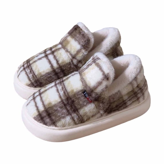 Women Slippers House Slippers for Woman Winter Slippers With Cozy High Top Design Soft Sole Comfortable Shoes for for Cold Weather and Indoor Use Elegant Style