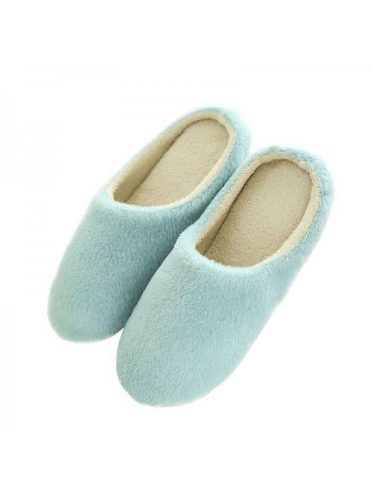 Women Slippers Interior House Plush Soft Cute Cotton Slippers Shoes Non ...