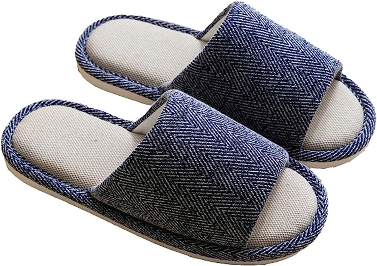 Women Slippers Men Cotton And Linen Shoes Household Slippers Fluffy