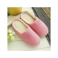 thumbnail image 1 of Women Slippers Slip On Plush Soft Winter Warm Ladies Home Indoor Shoes Non Slip, 1 of 5