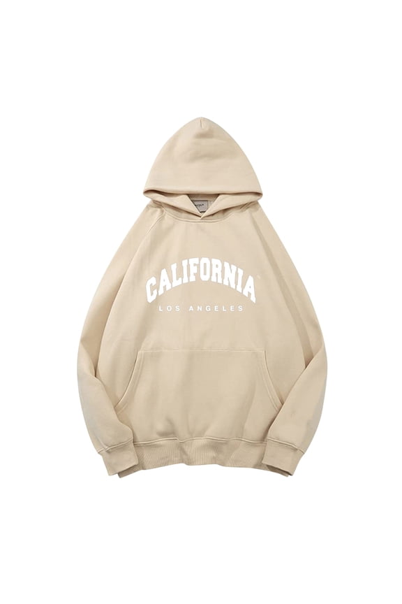 Women Slouchy Plain Hoodie Raglan Sleeve Cleancut Hood Loose Fit Pullover Sweatshirt Clothes