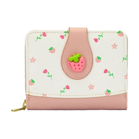 Women Small Compact Wallets Pu Clutch Purses Card Holder Ladies Purse Money Bag,Clutch Purse Bifold Purses