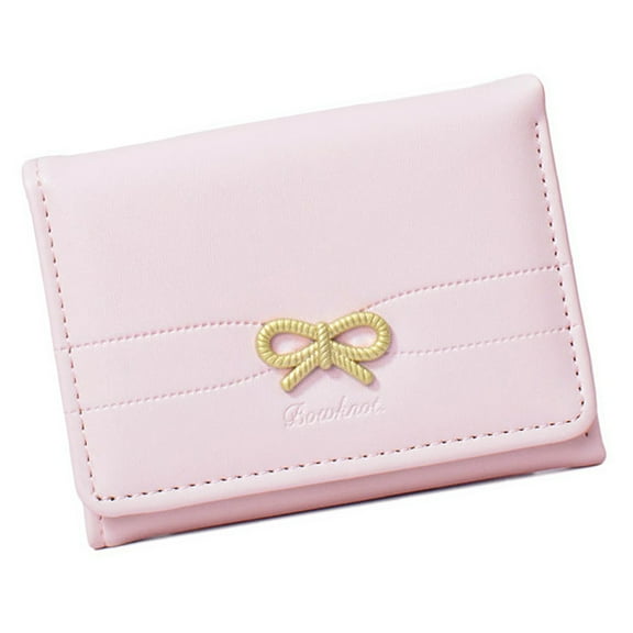 Women Small Compact Wallets Pu Leather Clutch Purses Card Holder Ladies Purse Money Bag,Clutch Purse Trifold Purses