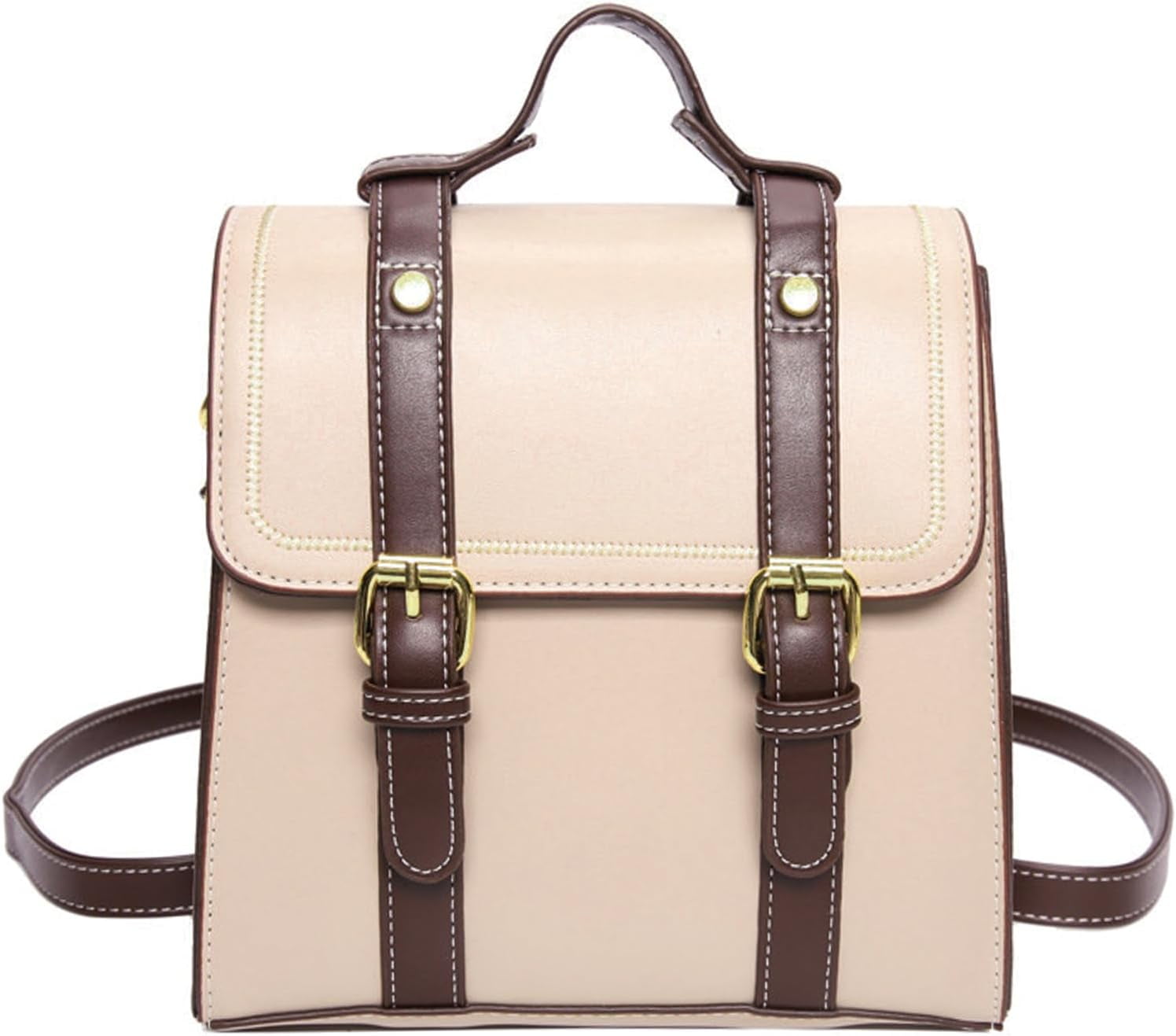 Women Small Fashion Backpack, Retro Mini Daypack Casual 