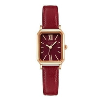 Women Small Rectangular Face Quartz Watches Fashion Dress Watch Waterproof Analog Wristwatch for Ladies Gift